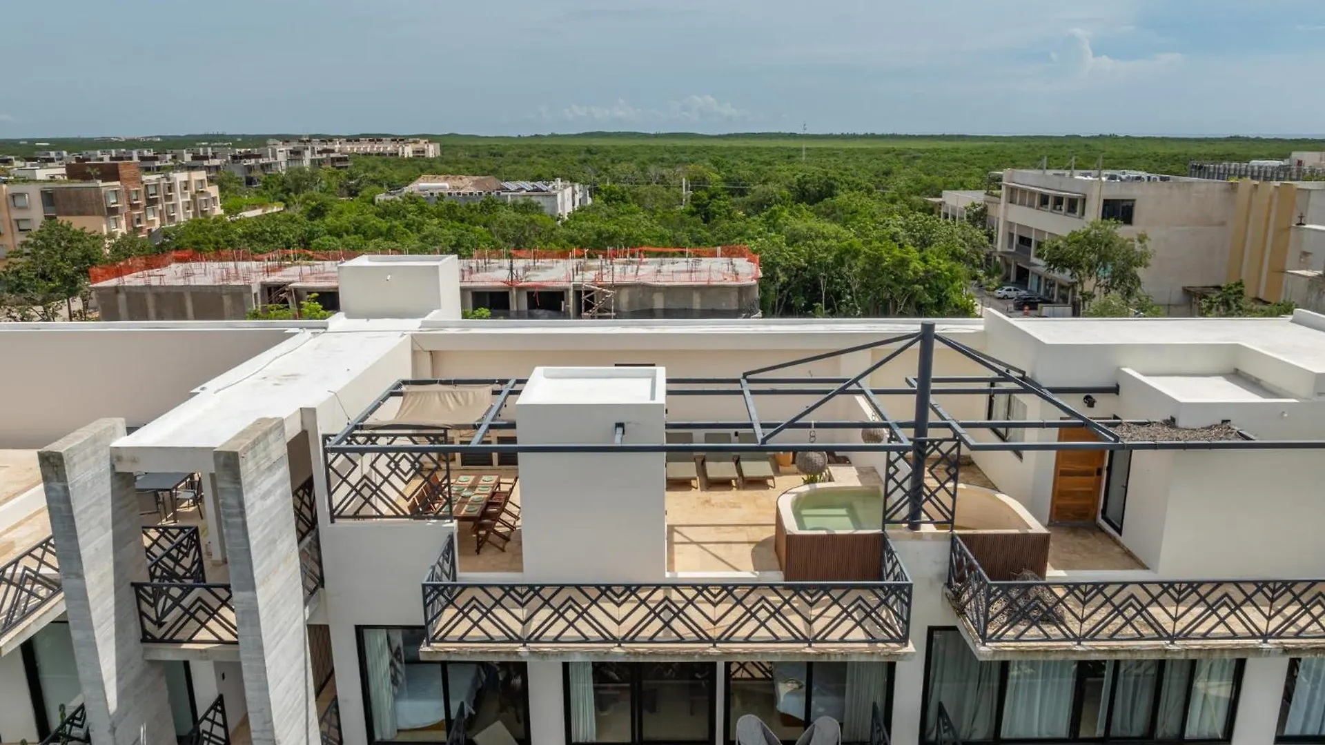 Tulum Stylish 2Br Penthhouse, Private Terrace, Grill And Pool Apartment